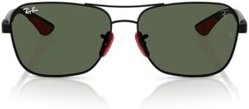 Amazon.com: Ray-Ban RB3726M Scuderia Ferrari Collection Sunglasses